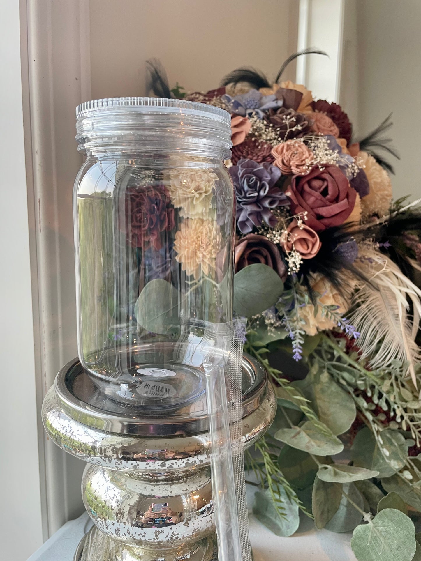 Plastic Mason Jar