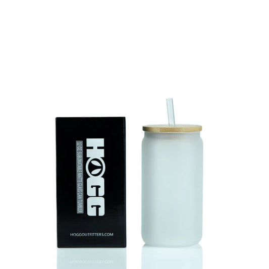 Sublimatable 12oz Matte glass can