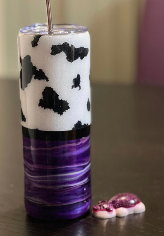 Custom 20oz skinny cow tumbler